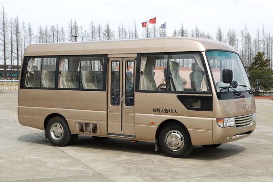 Çin Yuchai motorlu Toyota tarzı Rosa Turistik Mini Otobüs Coaster aracı 6m Tedarikçi