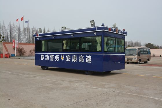 Çin 5 Seat Police Mobile Command Vehicles Luxury Special Purpose Service Station Tedarikçi
