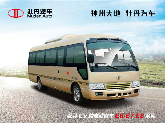 Çin Rear Open Door 6 Meter Transporter Minivan Coaster Type Sealed Mini Van With Yuchai Engine Tedarikçi