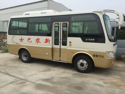 Çin RHD Business 19 Seater MiniBus  Rear Axle Diesel Energy Saving Long wheelbase Tedarikçi