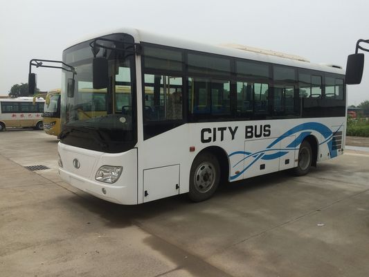 Çin Hybrid Urban Intra City Bus 70L Fuel Inner City Bus LHD Six Gearbox Safety Tedarikçi