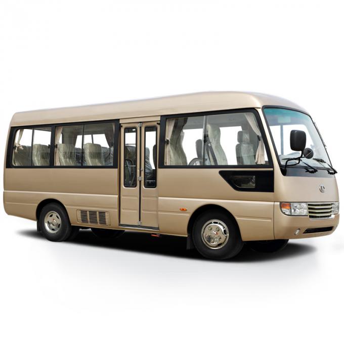 Luxury 23 Seater Coach Mudan Tourist Mini Bus 3.8L MD6701Cummins engine