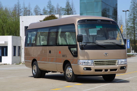 Çin Mitsubishi Coaster Minibüs 6 Metre Manuel Şanzımanlı 19 Seater Mini Bus Tedarikçi