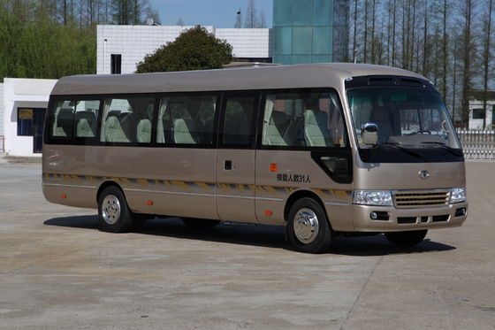 Çin Cummins ISF3.8S Nakliye için 30 Kişilik Minibüs Şehir Turu Otobüsü Tedarikçi
