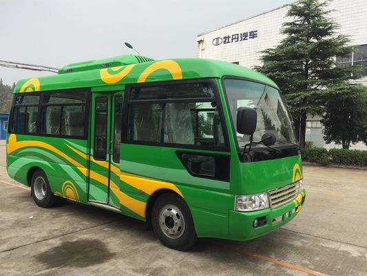 Çin Kırsal Toyota Coaster Otobüs / Mitsubishi Otobüsü Rosa Minibüs 7.5 M Uzunluk Tedarikçi