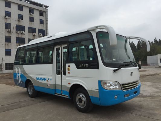 Çin SKD / CKD Diesel Mini Bus 19 Seater Minibus Public Service 3300mm Wheel Base Tedarikçi