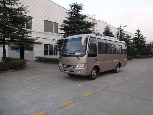 Çin Cummins Motoru EQB125-20 ile 6.6M LHD / RHD Dizel Eski Okul Otobüsleri Tedarikçi