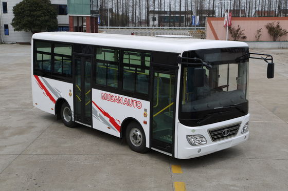 Çin G Tip Şehir içi Otobüs 7.7 Metre Düşük Kat Minibüs Dizel Motor YC4D140-45 Tedarikçi