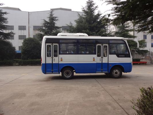 Çin 6.6 Meter Inter City Buses Public Transport Vehicle With Two Folding Passenger Door Tedarikçi