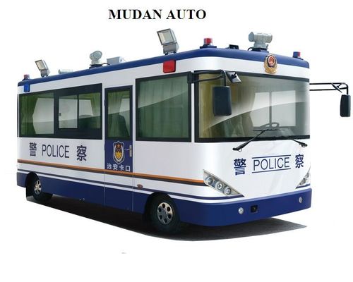 Çin White Blue Traveling Security Police Officer Patrolling Pecial Purpose Vehicles Tedarikçi