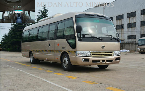 Çin New design Africa expo coaster bus MD6758 cummins engine passenger coach vehicle Tedarikçi