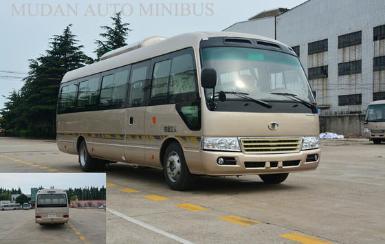 Çin 15 Yolcu Mini Otobüs Dizel Aracı Lüks Turizm İçin 7 Metre Uzunluk Tedarikçi