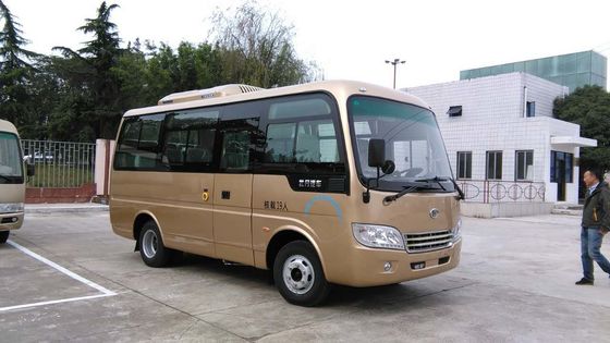 Çin 6.6M Uzunluk Ön Motor Şehir Koçu Otobüs Yıldız Tipi Şehirlerarası Taşıtlar Ulaşım ISUZU Motor Tedarikçi