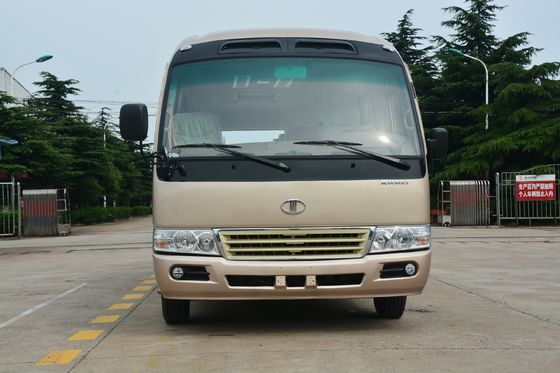 Çin Japanese Luxury coaster 30 Seater Minibus / 8 Meter Public Transport Bus Tedarikçi