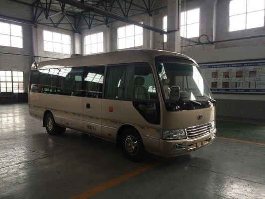 Çin Luxury Bus Body 30 Seater Minibus Original City Service Bus Manual Gearbox Tedarikçi