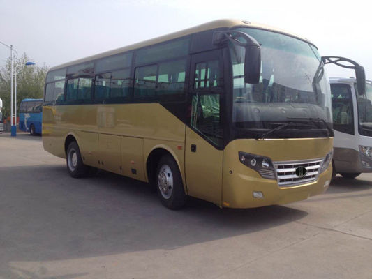 Çin Big Passenger Coach Bus Durable Red Star Travel Buses With 33 Seats Capacity Tedarikçi