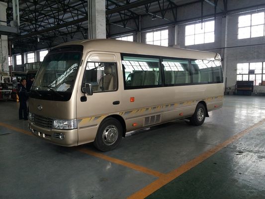 Çin 7.5M Length Golden Star Minibus Sightseeing Tour Bus 2982cc Displacement Tedarikçi