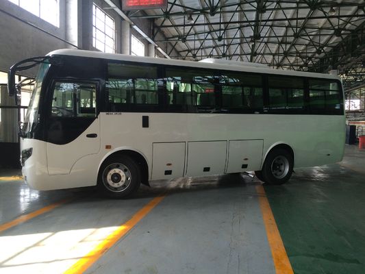 Çin Cummins Engine 30 Seater Minibus Long Distance 24V Ashok Leyland Falcon Coach Tedarikçi