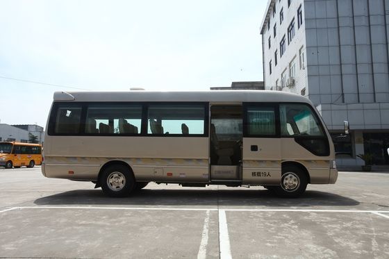 Çin Environmental Low Fuel Coaster Minibus Consumption High Roof Long Wheelbase Tedarikçi