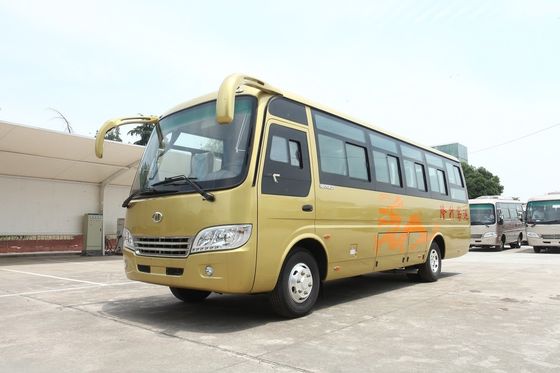 Çin 6.6M LHD / RHD Cummins Engine EQB125-20  Air Brake New Mini Bus 15 Passenger Tedarikçi