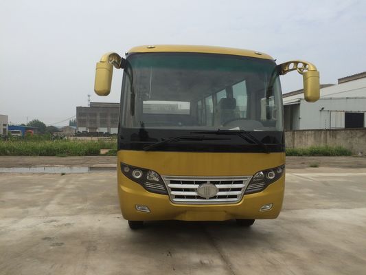 Çin Double Door Public 30 Seater Minibus Cummins Engine With Multiple Functions Tedarikçi