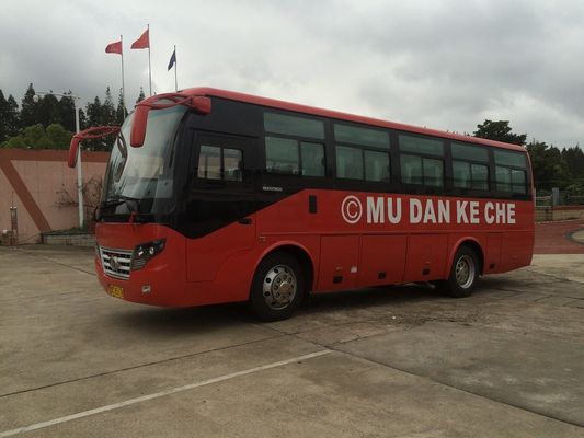 Çin 3.7L Benzinli Yüksek Tavan 30 Yolcu Otobüs Seyir Otobüsü Ower Direksiyon Servisi Tedarikçi