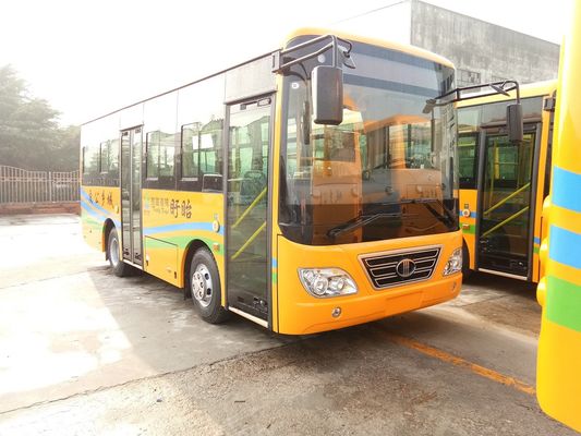 Çin Şehirlerarası Otobüs PVC Kauçuk Koltuk Güvenli Seyahat Dizel Yolcu Düşük Yakıt Tüketimi Tedarikçi