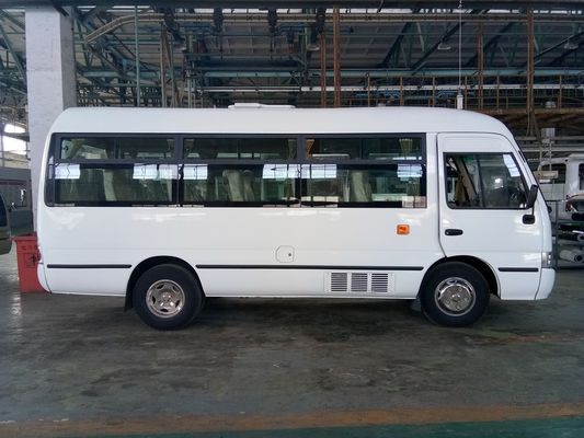 Çin Manuel Şehir Mini Yolcu Otobüs Şanzıman 19 Koltuk Lüks Dizel ISUZU Motor Tedarikçi