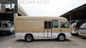 MD6601 Aluminum Transport Minivan Coaster Luxury Mini Vans Spring Leaf Suspension Tedarikçi